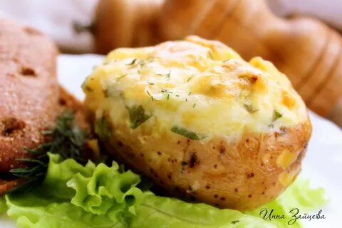 Картошка в духовке быстро с сыром