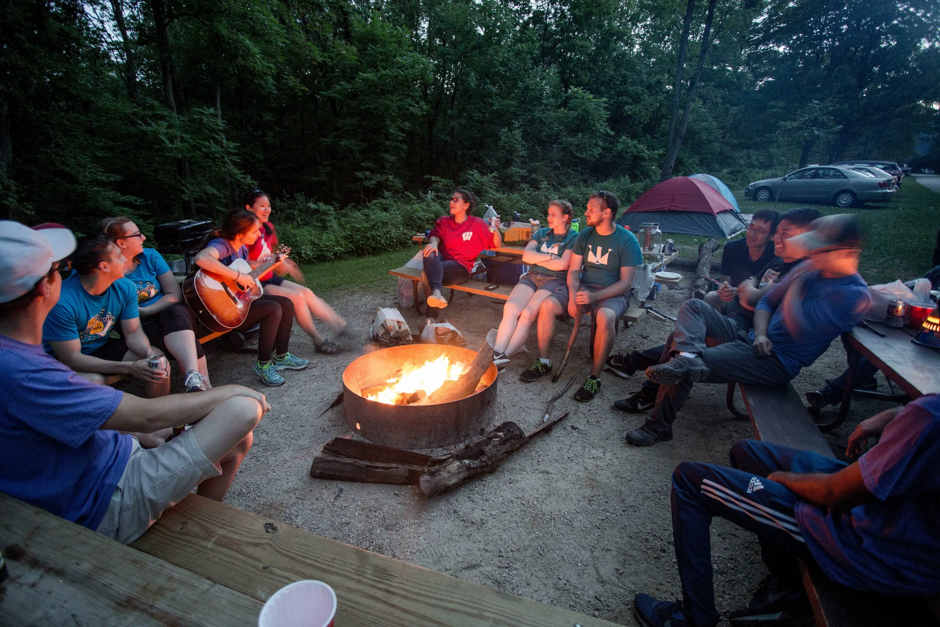 Camp group. Camping trip camping trip. the camping trip. camp.