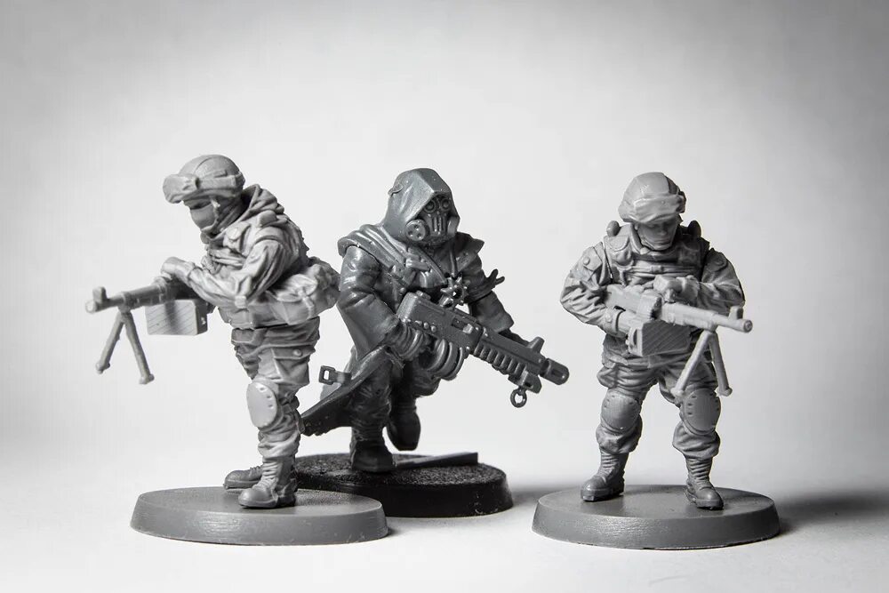Печать солдатиков на 3д принтере. Марс russian infantry 1/32. Miniatures creator. Miniatures creator. Giant "skeleton" dnd "stl" miniature.