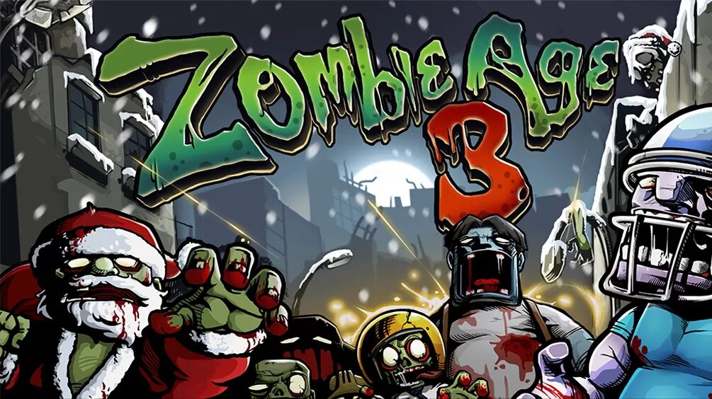 Zombie age Старая версия. Игры зомби три