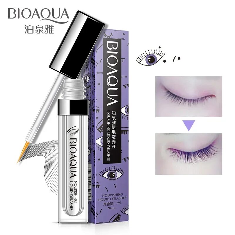 BIOAQUA сыворотка (для роста ресниц) 7ml. Сыворотка для ресниц BIOAQUA Nourishing Liquid Eyelashes, 7ml. Сыворотка для роста ресниц BIOAQUA 7 мл.. Сыворотка для роста ресниц 7 мл.. Купить косметику для ресниц