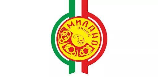 Милано логотип. Милано пицца логотип. Пиццерия Милано Тольятти лого.