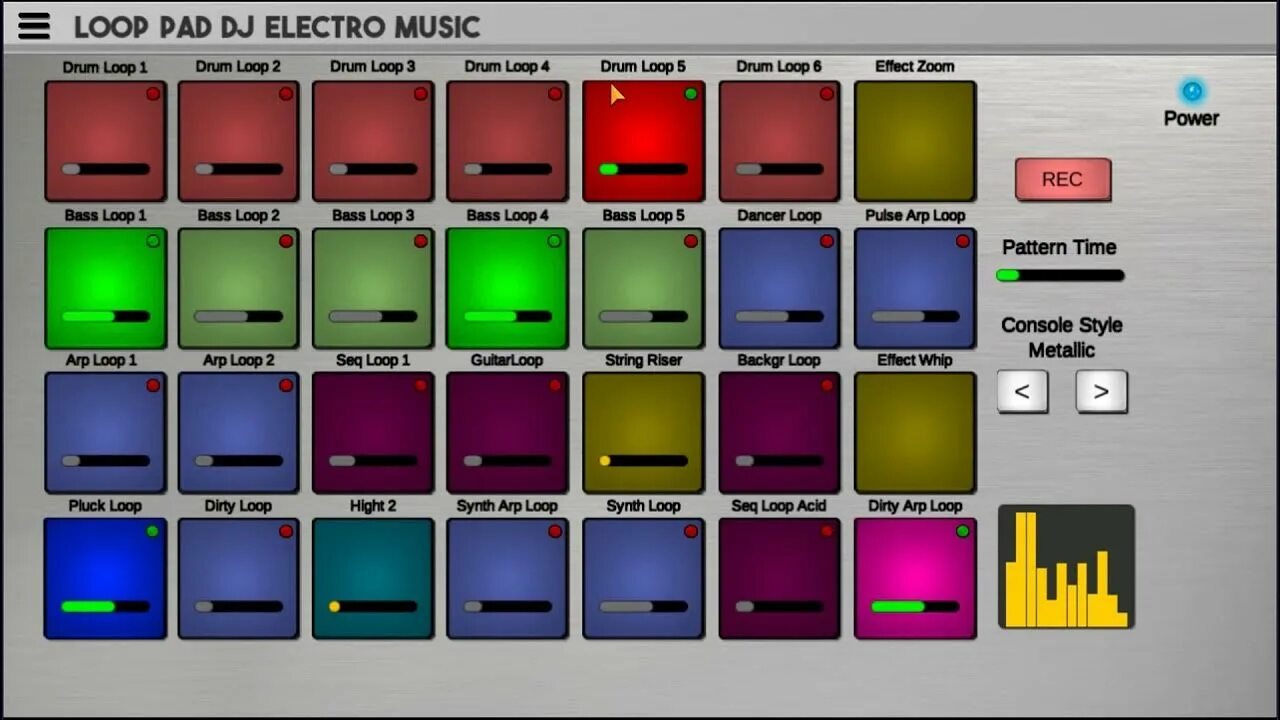 Pad loops. Loop pad. dj pad. loop pad создать музыку биты. симулятор музыки.