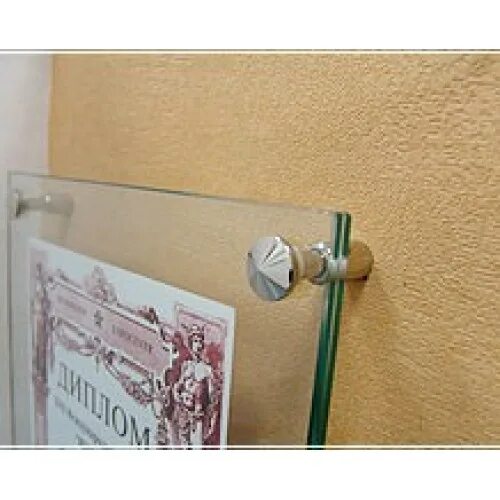 01. крепление стекла к стене. крепление для табличек на стену. 002. крепление на дистанционные держатели.