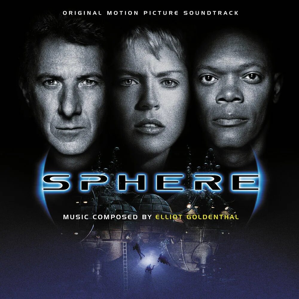 Сфера Sphere, 1998. Elliot Goldenthal. Обложка к фильму сфера. Трек 1998