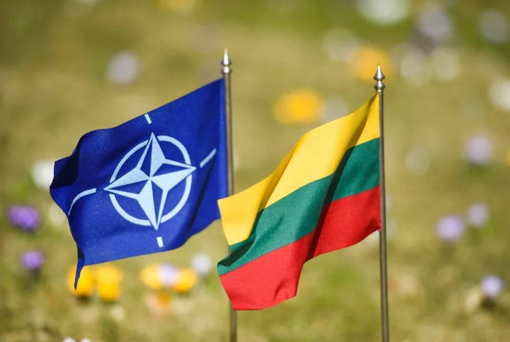 Нато латвия эстония. Латвия НАТО. Литва НАТО. Латвия и Литва в НАТО. Флаг Литвы и НАТО.