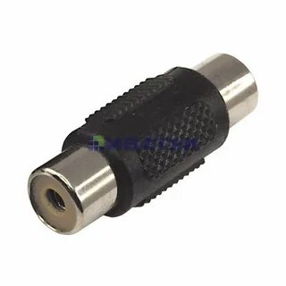 Переходник rca 2 гнездо rca