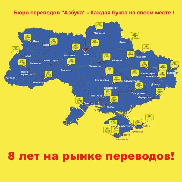 Бюро переводов севастополь. Переводческое бюро азбука. бюро переводов алфавита. азбука херсона. перевод на карту украины.