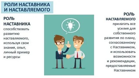 Выступали в роли наставника