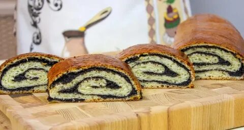 Рулет с маком сухие дрожжи