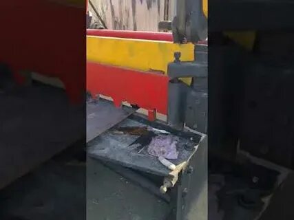 Настройка гильотины