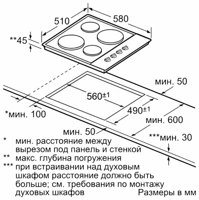 Варочная панель электрическая сколько. Варочная панель электрическая схема встраивания. Варочная панель бош схема встраивания. Варочная поверхность Bosch pee689ca1,. Варочная панель электрическая 4-х конфорочная схема.