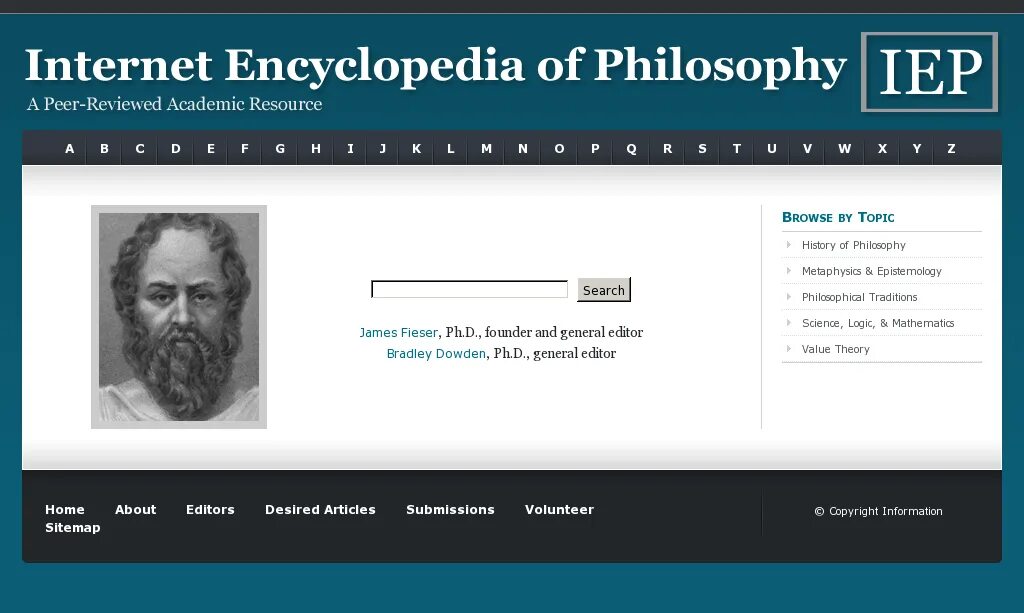 History of Philosophy. Home Philosophy. The Philosophy of information. Philosophy articles.