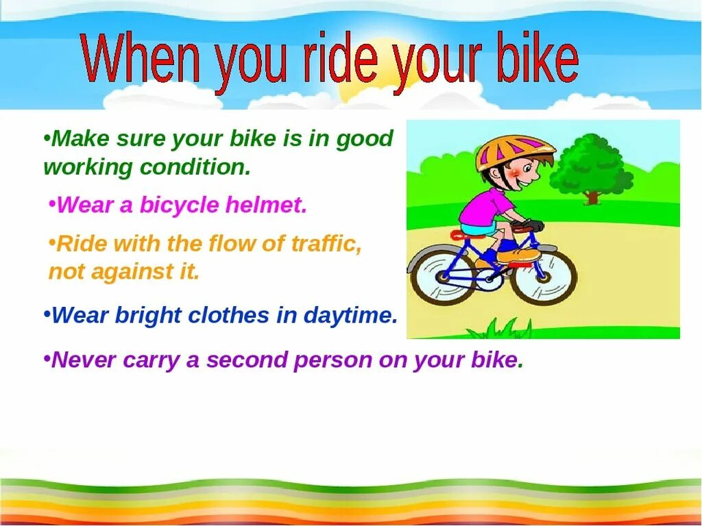 Don t ride a bike. Правила дорожного движения на английском. Английский язык дорожное движение. Дорожные правила на английском языке. ПДД на англ. Языке.