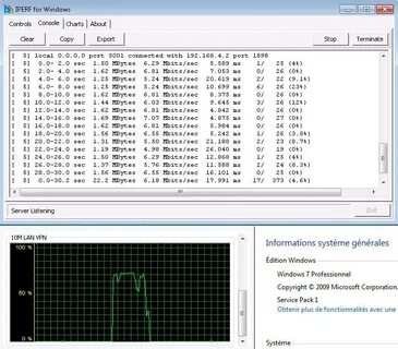 Iperf3 cygwin gui