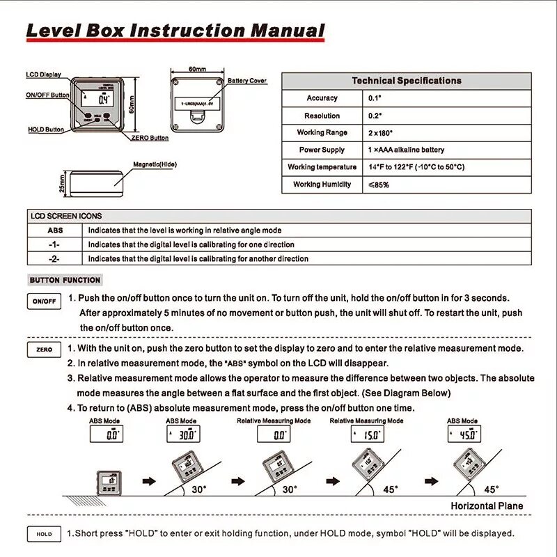 Level Box угломер. Угломер Level Box уровень. Угломер электронный Mini Digital с магнитным основанием. Instruction manual на русском. Level инструкция