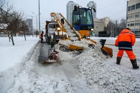 Уборка снега екатеринбург
