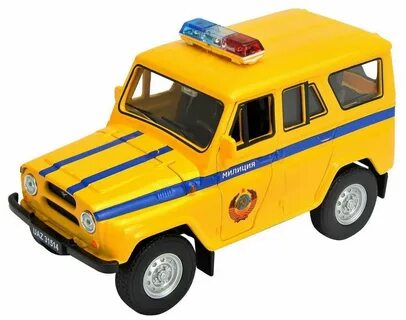 Машинка УАЗ 31514 4x4 Милиция 1:60 WELLY UAZ Police - купить в интернет-магазине