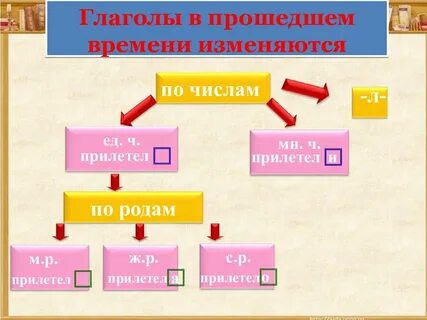 5 глаголов в прошедшем времени