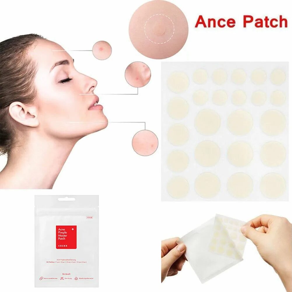 Патчи с салициловой кислотой от прыщей. Acne pimple master patch. cosrx acne pimple master patch пластыри от прыщей. cosrx fit master patch.