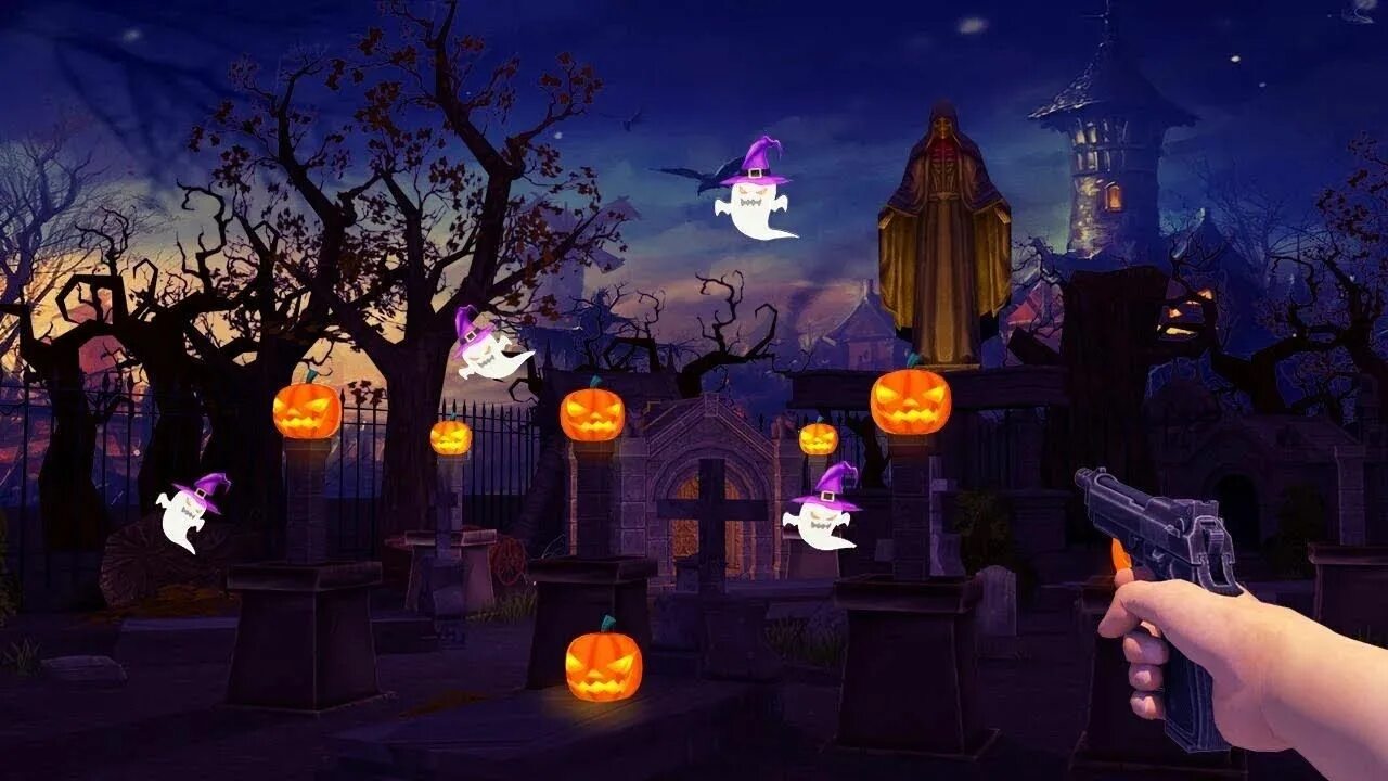 Сосед пройти уровень хэллоуин. Halloween (игра). игры на хэллоуин. хэллоуинская игра. шутер хэллоуин.