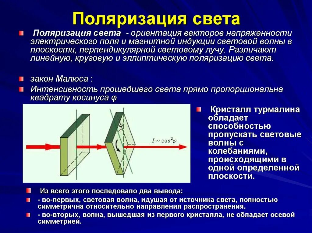 Что называют поляризацией