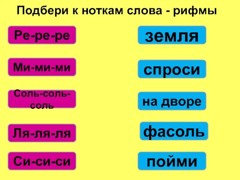 5 слов игра подобрать. Рифма к слову. Слова в ритму. Слова-рифмы подобрать. Подбери рифмы к словам.