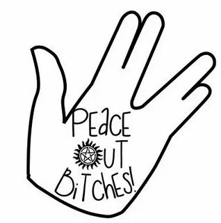 Peace out