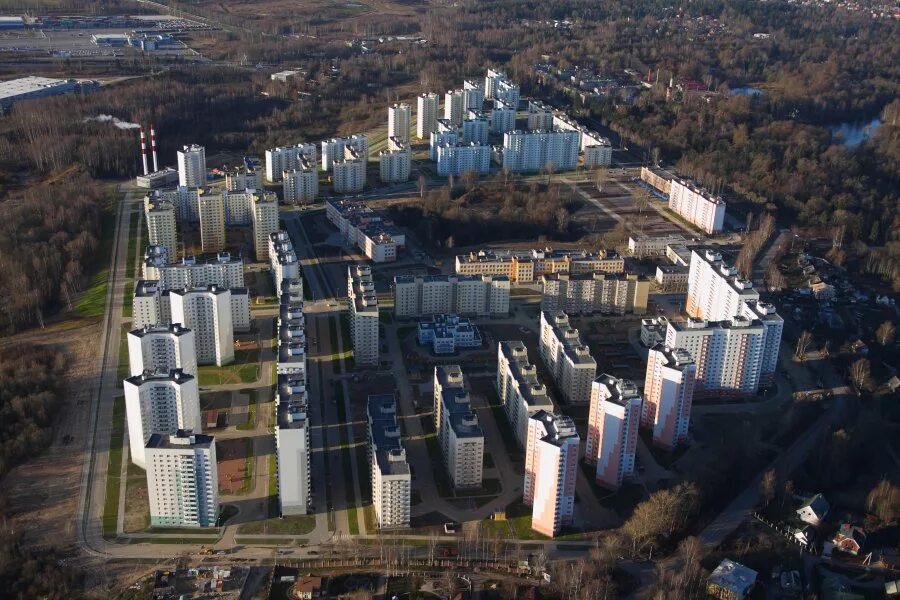 Корпуса у бывшей дачи А.К. Фаберже - Фотографии прошлого