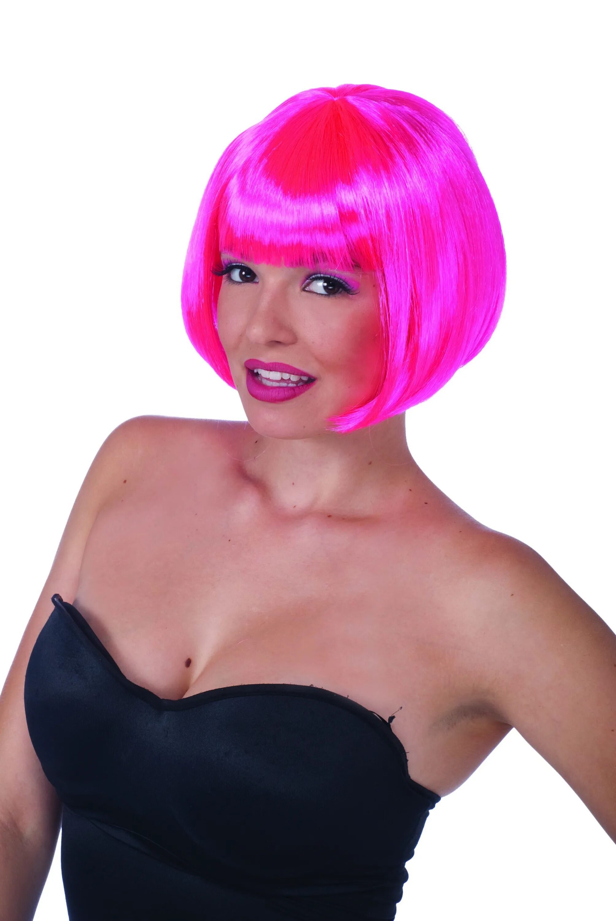 Pink Wig Bob. Парик. Розовый парик. Ярко-розовый парик. Купить парик в воронеже