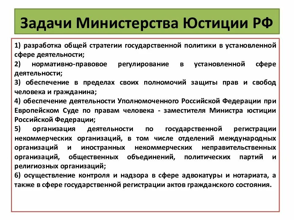 Контроль и надзор в сфере юстиции. Министерство юстиции рф понятие цели задачи. основные задачи минюста рф. задачи и функции министерства юстиции рф. основные задачи и функции минюста россии.