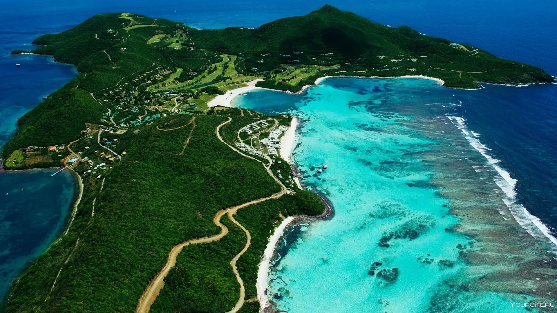 Сент-Винсент и Гренадины. Остров Кануан Карибские острова. Кануан Карибское море. Карибы сент Винсент.