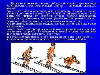 Главная сила действующая на лыжника при спуске