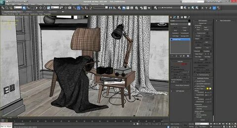 3ds max сцена