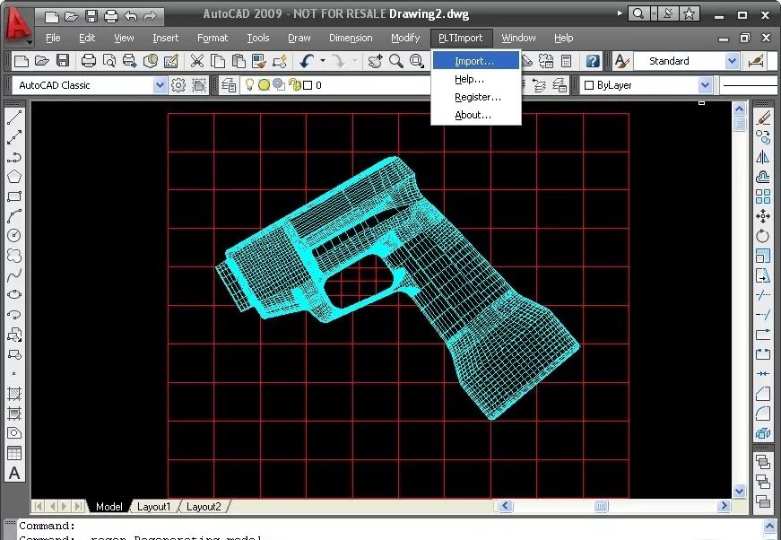 Obj import. Автокад. Автокад Mechanics. AUTOCAD v1. Чертежи PLT.