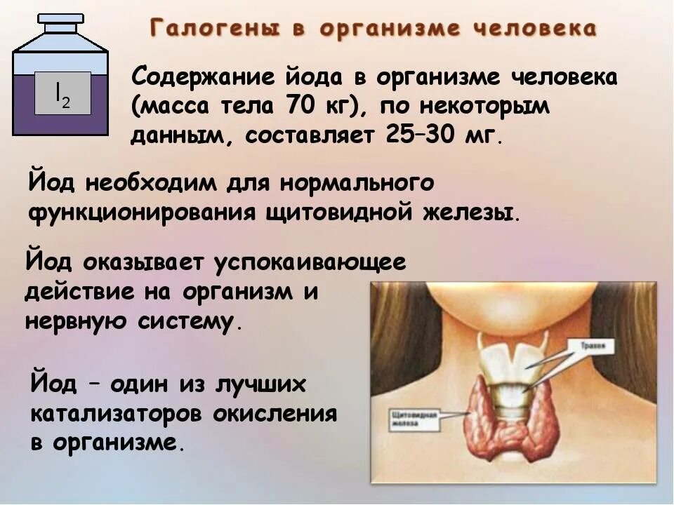 Доли йод. Галогены в организме человека. Йод в организме. Роль йода в организме человека. Содержание йода в организме.