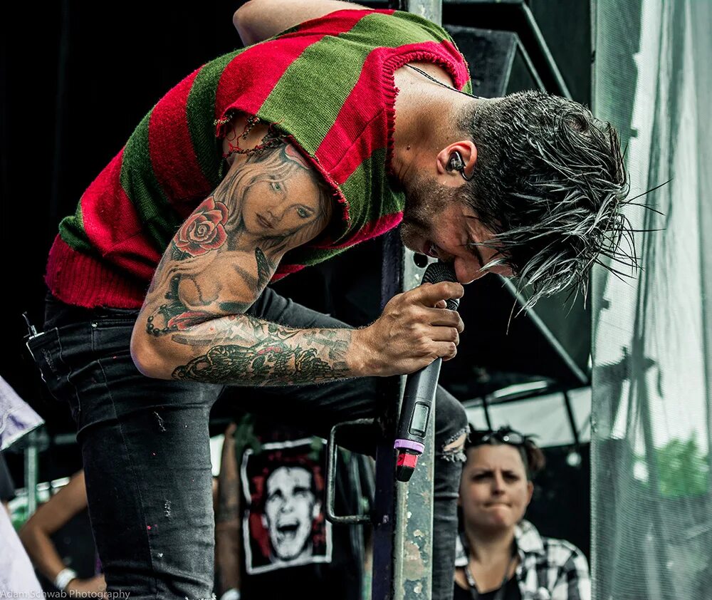 The used kill. Джастин Морроу Ice Nine Kills. Vans Warped Tour Ice Nine Kills.