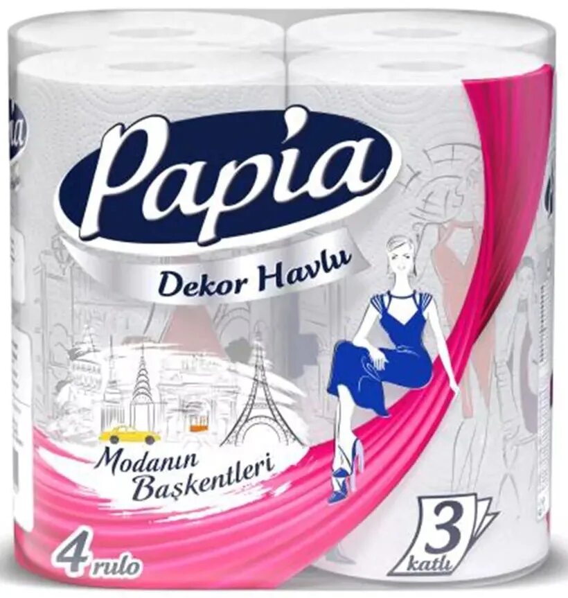 Полотенце 4 слоя. Papia бумажные полотенца Decor 3сл 2 рулона. Papia полотенца бумажные 3сл.4рул. Бумажные полотенца "Papia" 3сл,2 шт.. Полотенце бумажное Papia 3 сл 2шт*10.