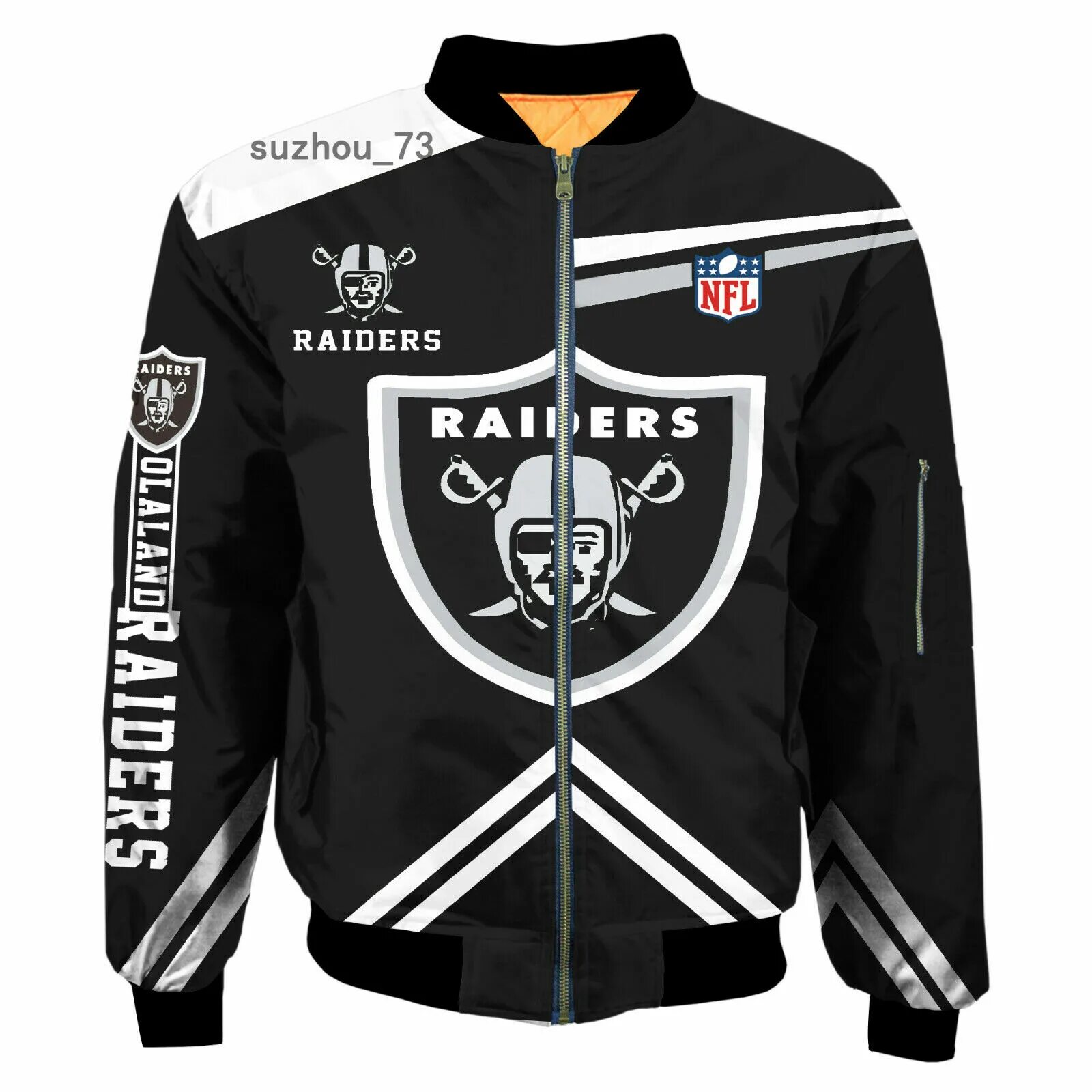 Купить клубную куртку мужскую. Куртка бомбер NFL Raiders. Куртка New era Oakland Raiders. Raiders NFL куртка. Бомбер Окленд рэйдерс.