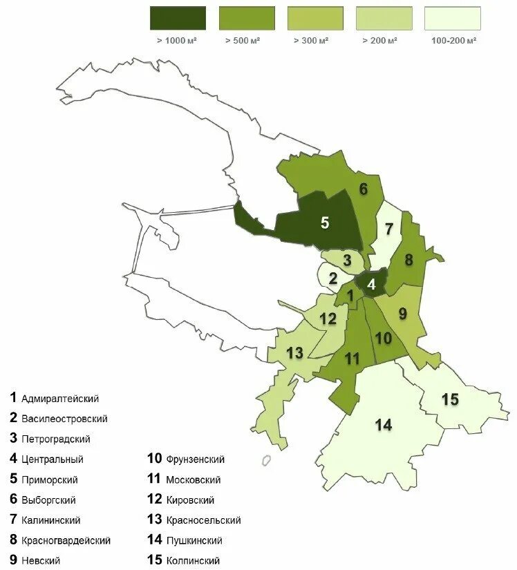 Районы Санкт-Петербурга. Районы Санкт-Петербурга по площади. Санкт Петербург благоприятные районы. Лучшие районы Питера. Зеленые районы спб