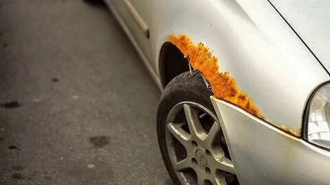 Ржавчина на кузове автомобиля