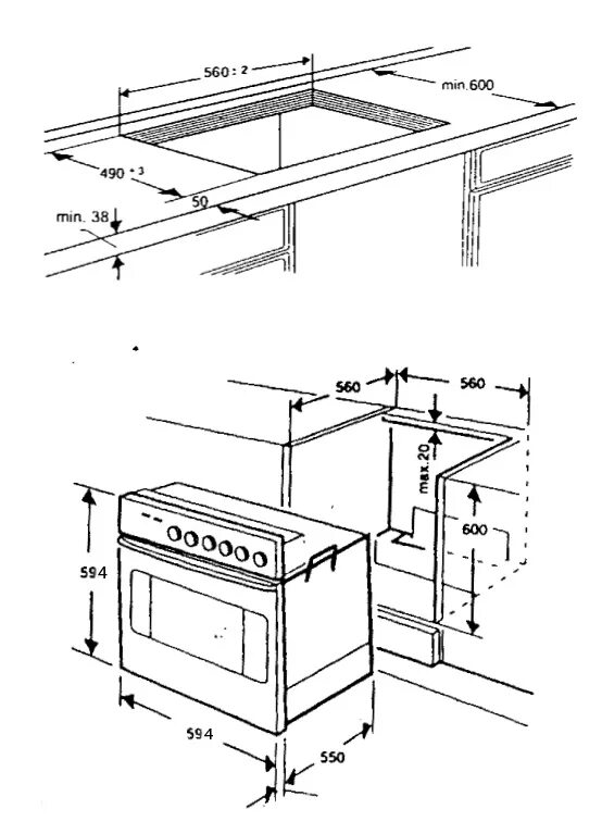 Как установить встраиваемую духовку. Кайзер 6372 газовый духовой шкаф схема встраивания. Духовой шкаф xl500 Kaiser чертеж. Электрический духовой шкаф Kaiser eh 6355 em схема встраивания. Духовой шкаф ширина 700мм.