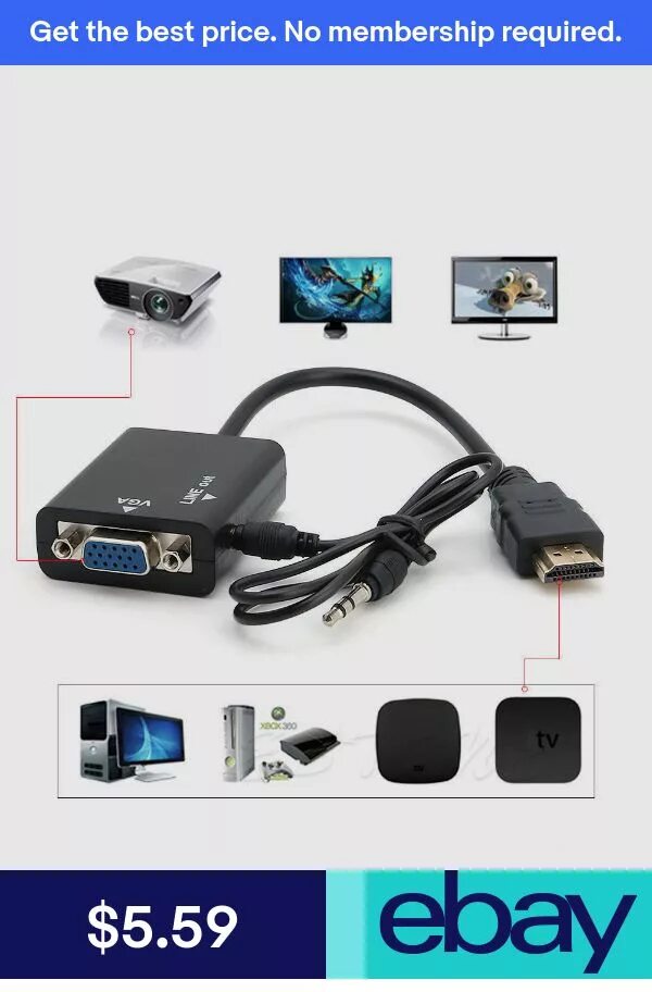 Адаптер переходник DVB-t2 приставку с HDMI К VGA монитору.. Адаптер h116 HDMI to VGA+aux (Black). Подключаем ТВ приставку т2 к монитору. ТВ из монитора и приставки DVB-t2.