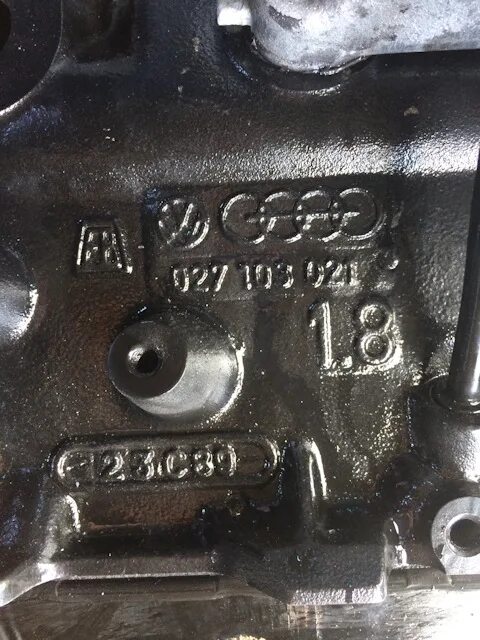 Что за двигатель? - Volkswagen Golf Mk1, 1,6 л, 1982 года просто так DRIVE2