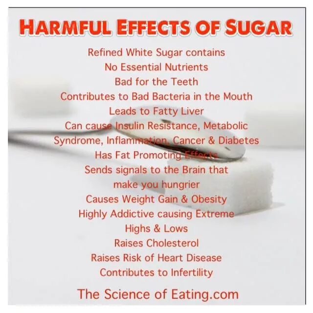Harmful to или harmful for. Why is Sugar Bad. Sugar is Bad for your Health.