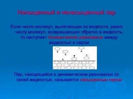 Конденсация ненасыщенных паров