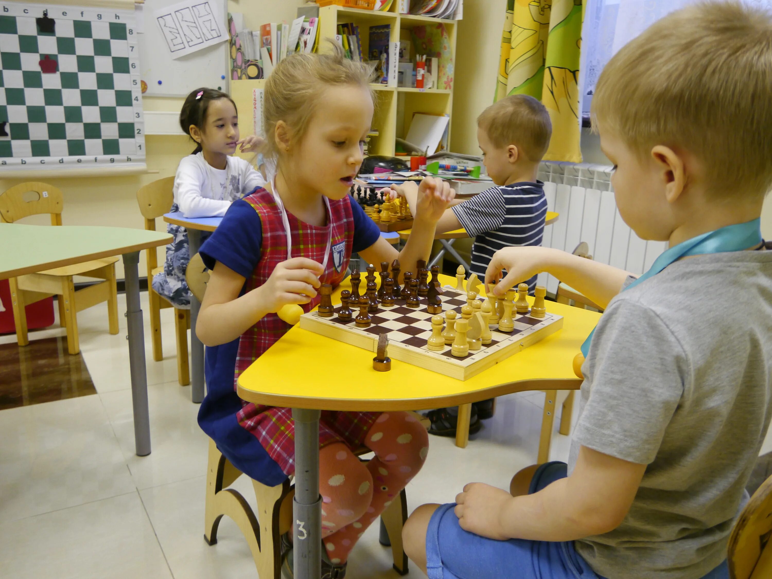 Обучение шахматам ребенка 5 лет