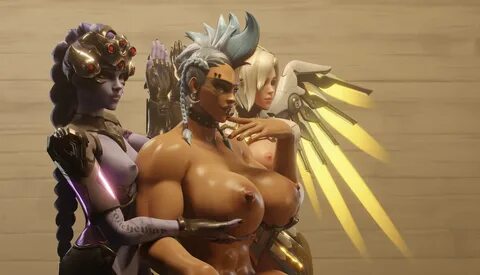 Widowmaker, Junker Queen & Mercy (GretDB) Scrolller.