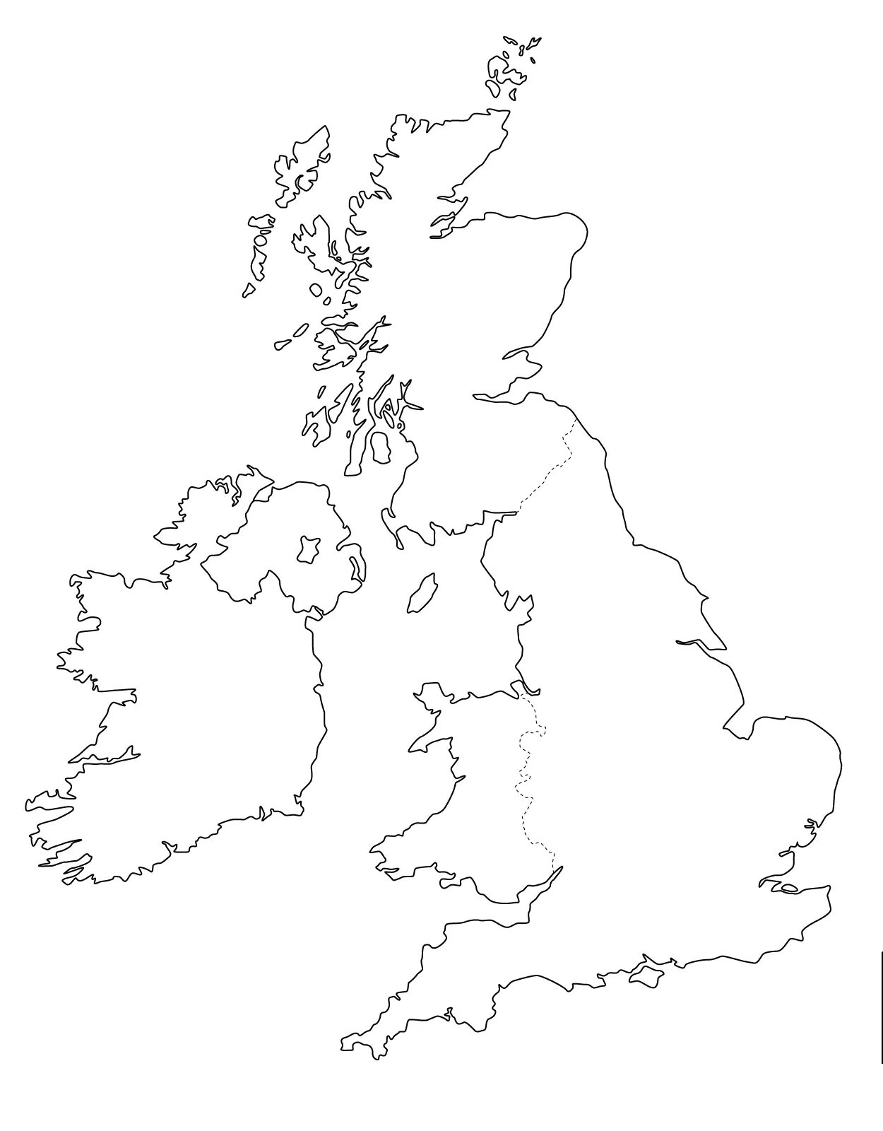 Контурная карта Великобритании. Великобритания политическая карта контурная. Great Britain Map контурная карта. Карта the uk of great Britain and Northern Ireland.