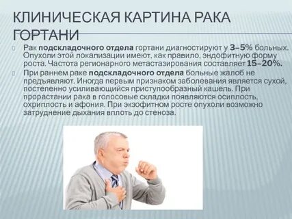 Анализ на рак гортани